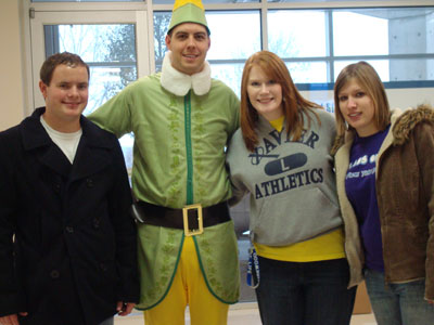 Group, four, food, buddy, elf Group, four, food, buddy, elf