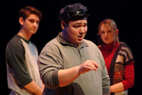 Laramie-characters on stage 