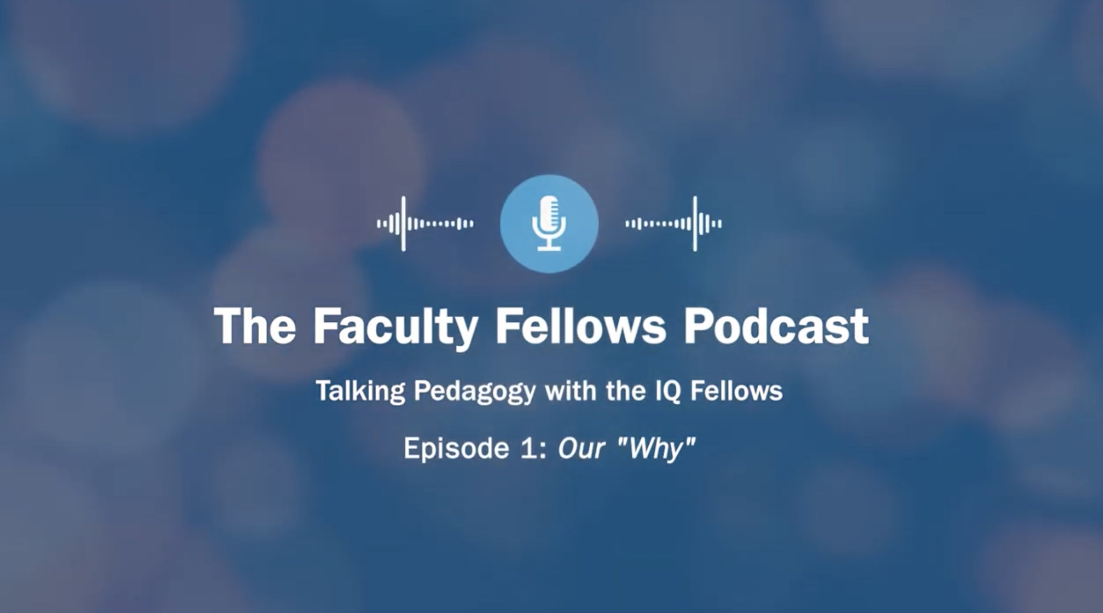 Faculty Fellows Podcast