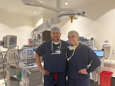 Alannah, a student intern at Compass Memorial Hospital