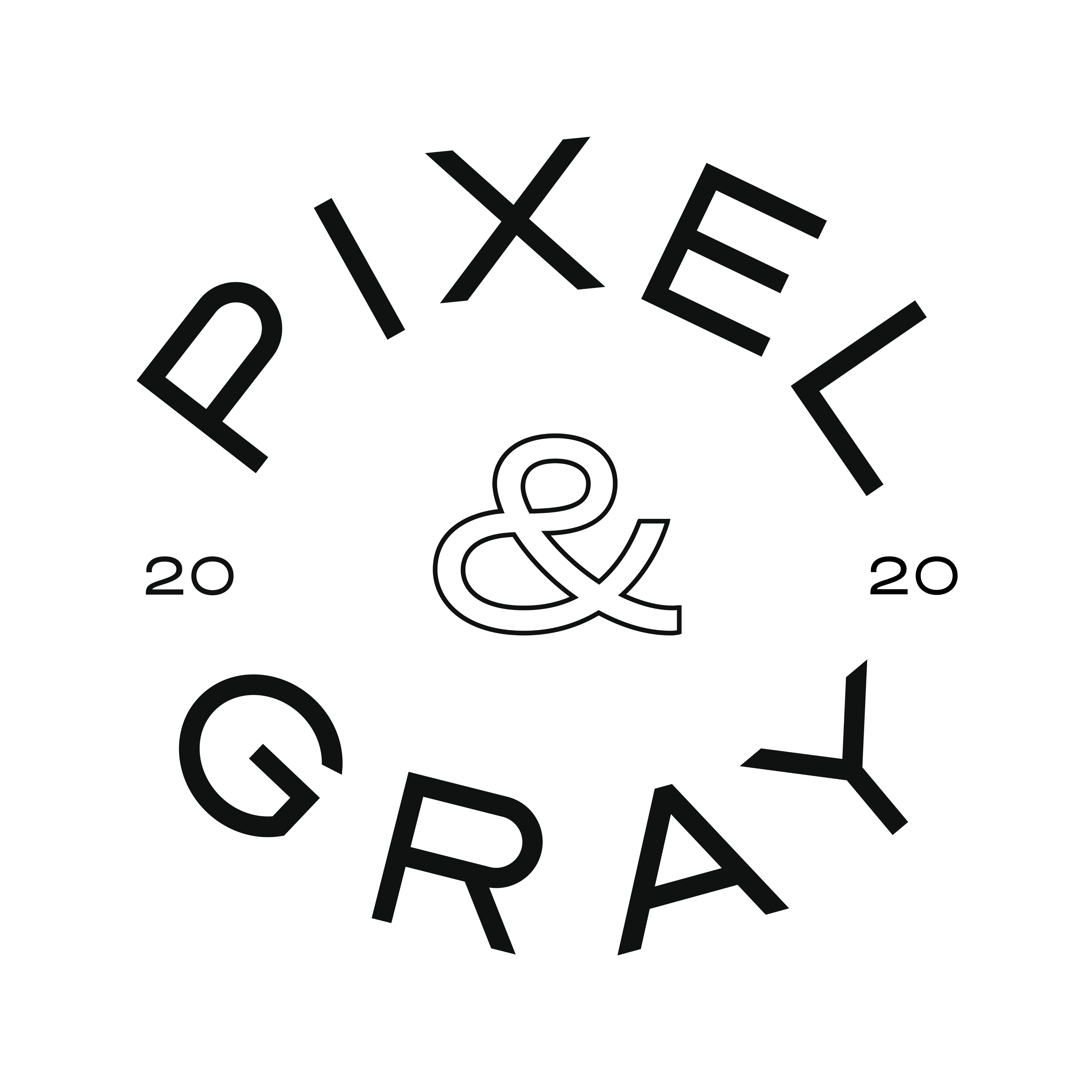 Pixel & Gray Logo
