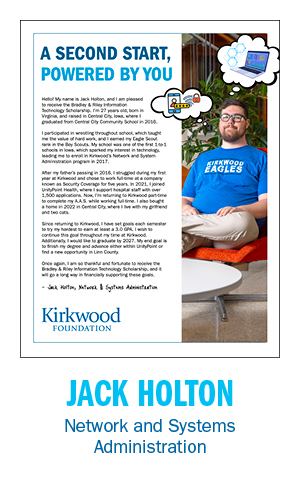 Jack Holton, Network and Systems Administration