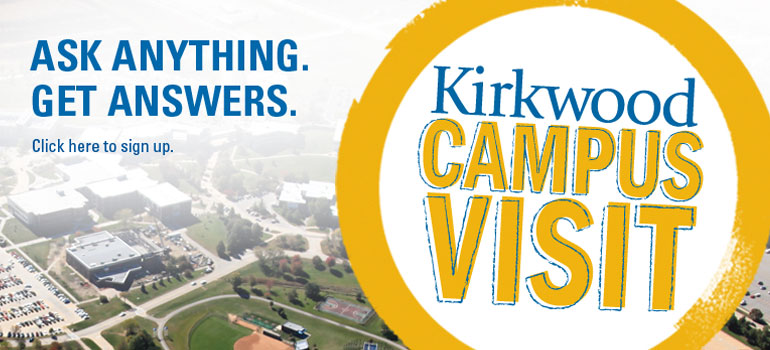 kirkwood community college campus visit